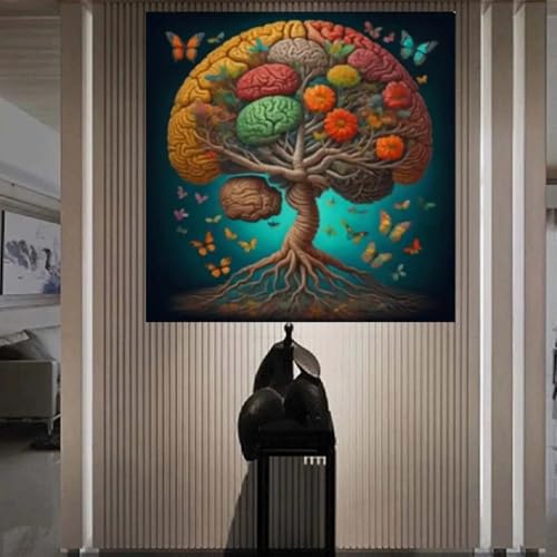 Image esthétique sur toile arbre de vie pour sublimer un mur vide