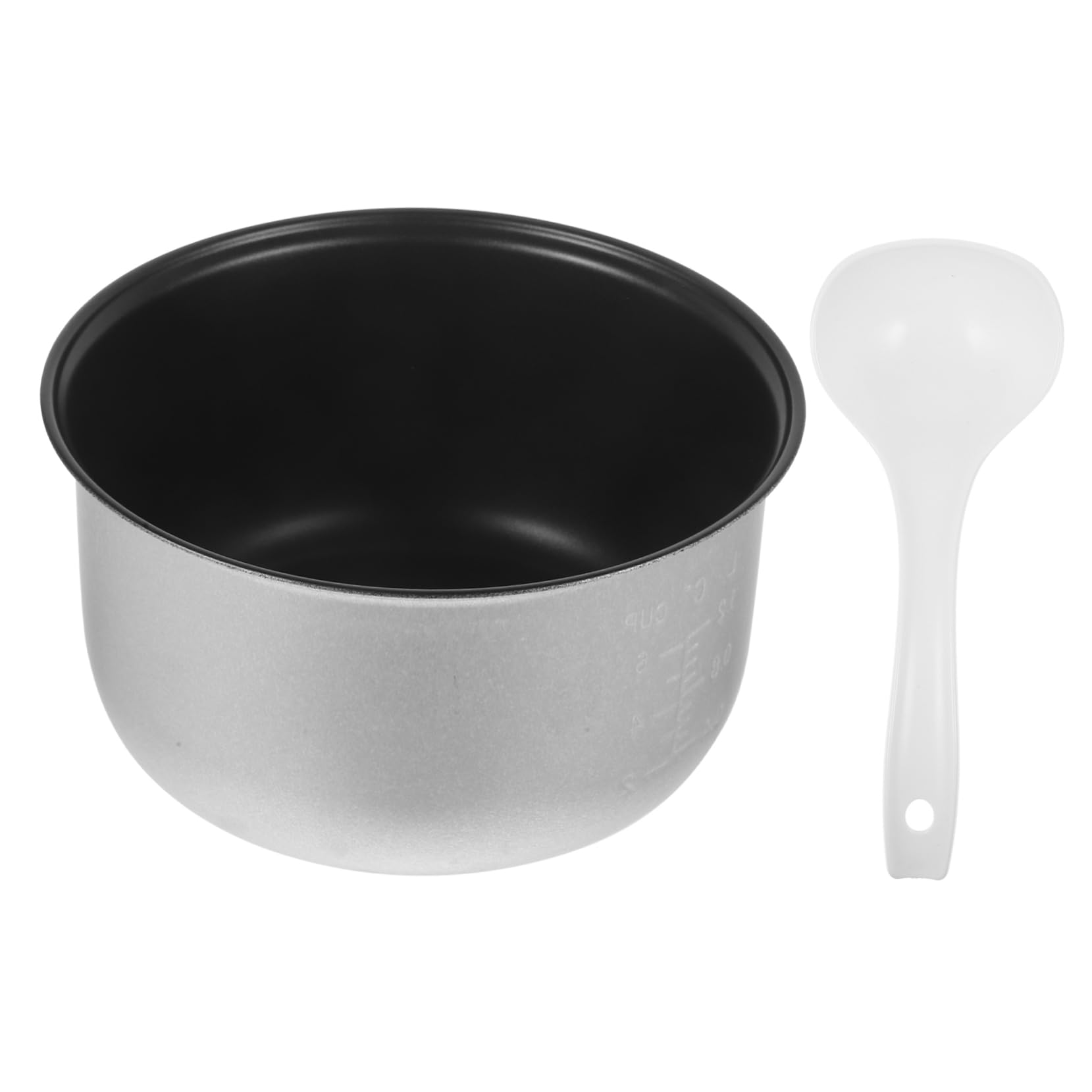 Rice Cooker Liner Pie Pan Aroma Rice Cooker Nonstick Cooker Inner Cooking Pots Rice Cooker Insert Pot Cookers Rice Cooker Bowl Power Cooker Inner Interior Pot Instapot Pot Alloy