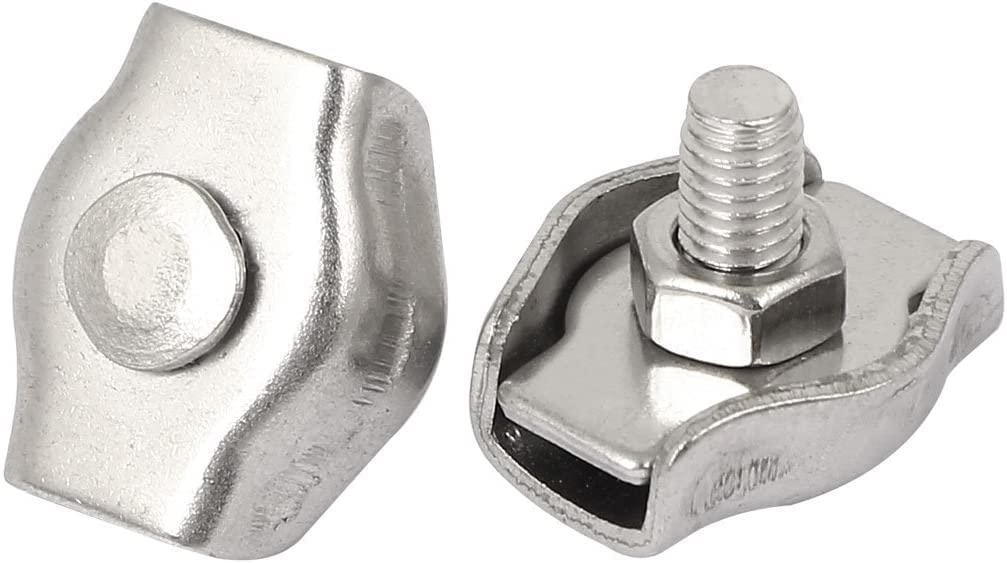Lot De 5 Tendeurs De Câble En Acier Inoxydable 304 - Pour Serrage Efficace Et Stabilité (diamètre M8) - 3