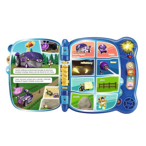Libro interactivo de cachorros espaciales que estimula el aprendizaje temprano 2