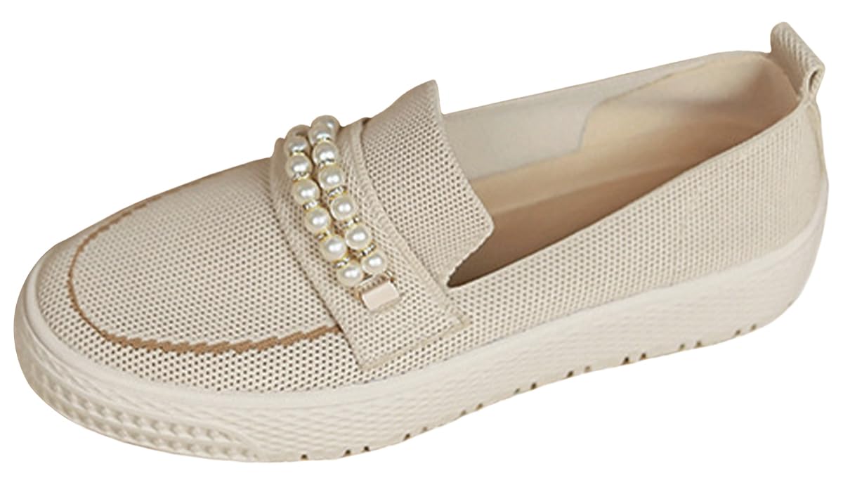 Mocassini da Donna, Scarpe Basse, Scarpe Casual Leggere, Scarpe da Lavoro, Scarpe da Lavoro, Scarpe Antiscivolo, Scarpe con Tacco Basso