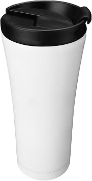 S-link SL-TM1971A Mat Beyaz 500ML Paslanmaz Çelik Termos Kupa