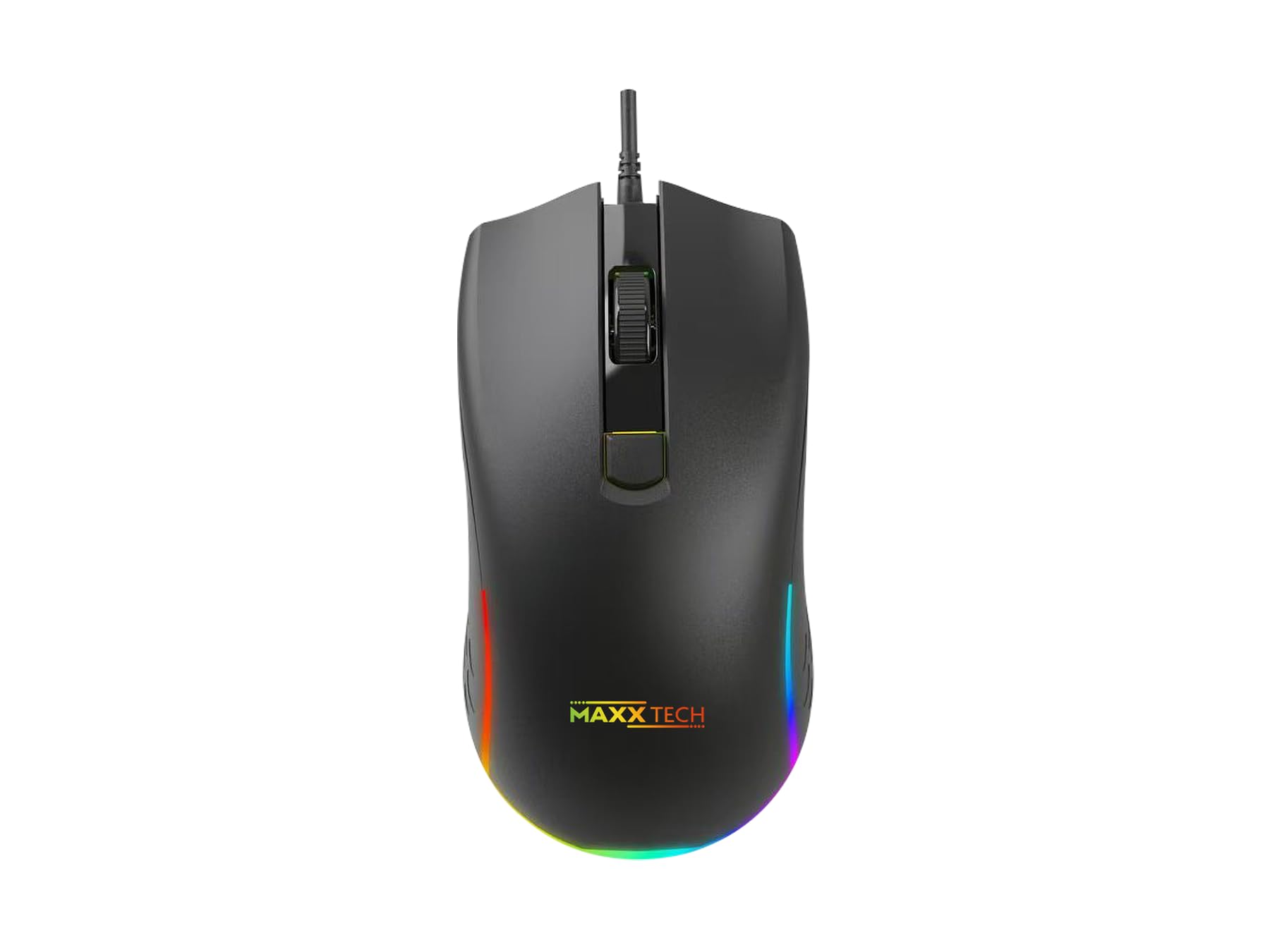 Maxx Tech Juego combinado 4 en 1: teclado con iluminación LED arcoíris, ratón óptico, auriculares estéreo multiplataforma para juegos con conector jack de 3,5 mm, USB/ratón, alfombrilla de 250 x 210 x