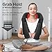 Mirakel Shiatsu Neck & Back Massager with Heat - Deep Tissue Neck, Back & Shoulder Pain Relief - Ergonomic Design Shoulder Massager, Electric Kneading Whole Body Massage Pillow Gifts for Women, Men