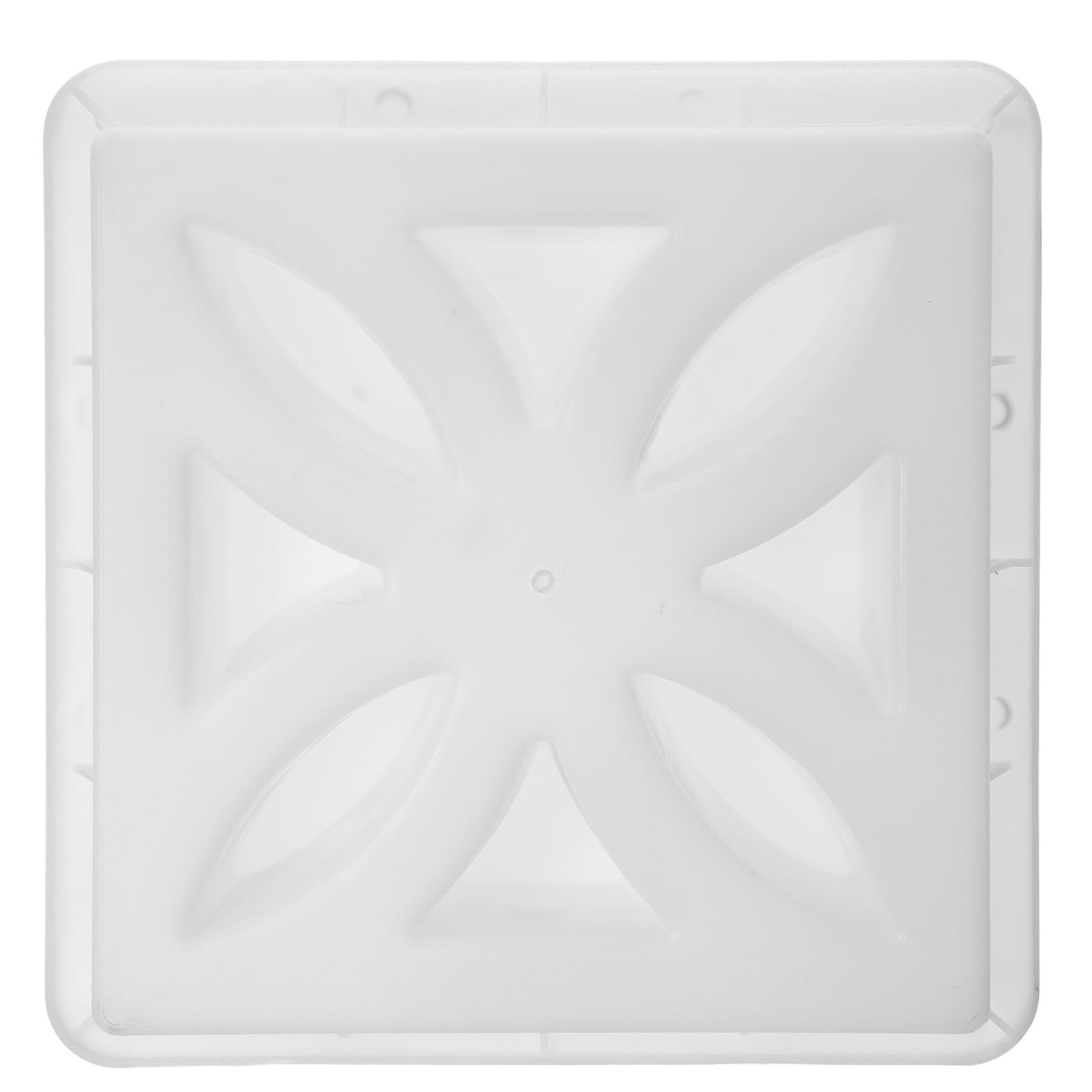 Yardenfun Moule à briques Concrete Breeze : Moule pour blocs et coffrages en béton 30 cm x 30 cm x 7 cm pour murs architecturaux et pavés extérieurs, pour la construction de murs en béton à