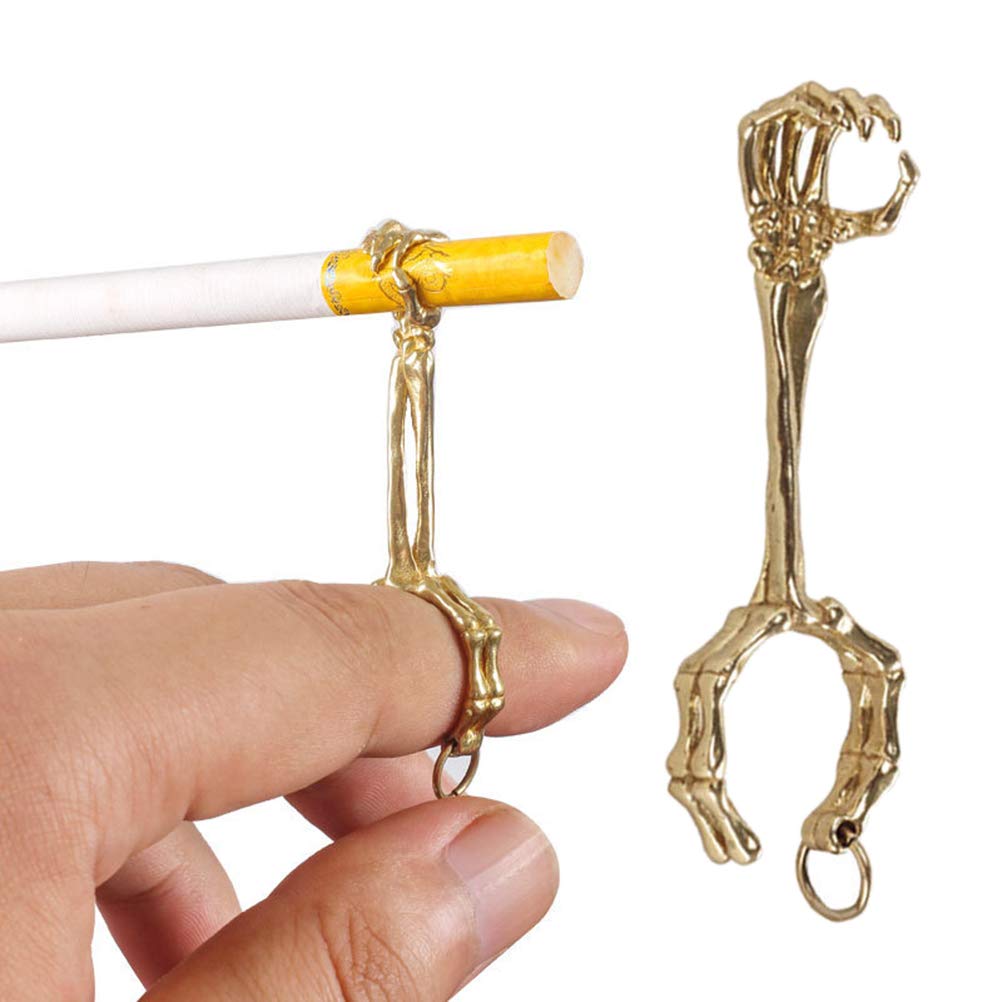 Retro sigarettenhouder, ringen voor de vinger, 4 stuks