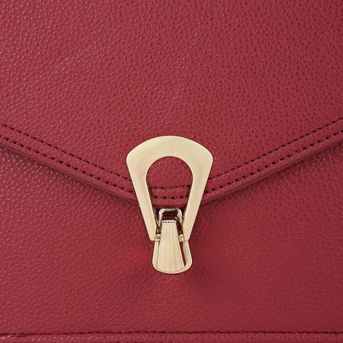 Image of Fastrack Casual Sling Bag with Lock Closure for Girls, Medium Size with Internal Organiser, Handheld Design and Metal Chain Sling