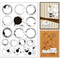 arriettycraft Sellos transparentes para hacer tarjetas o diario,