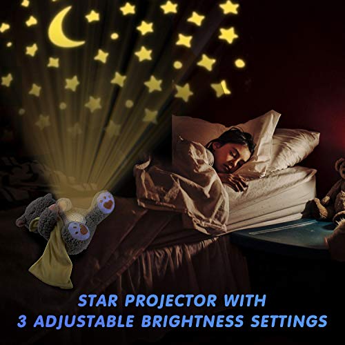BEREST Rechargeable Baby Sleep Soother, Mom's Heartbeat Babies Cry Sensor Lullabies & White Noise Sound, Nursery Decor Night Light Projector Toddler Crib Sleeping Aid, Boys & Girls Shower Gifts - Image 5