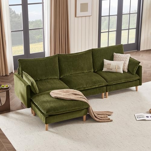 CHITA Modular Sectional Couch, L-Shaped Oversized Cloud Couches for Living