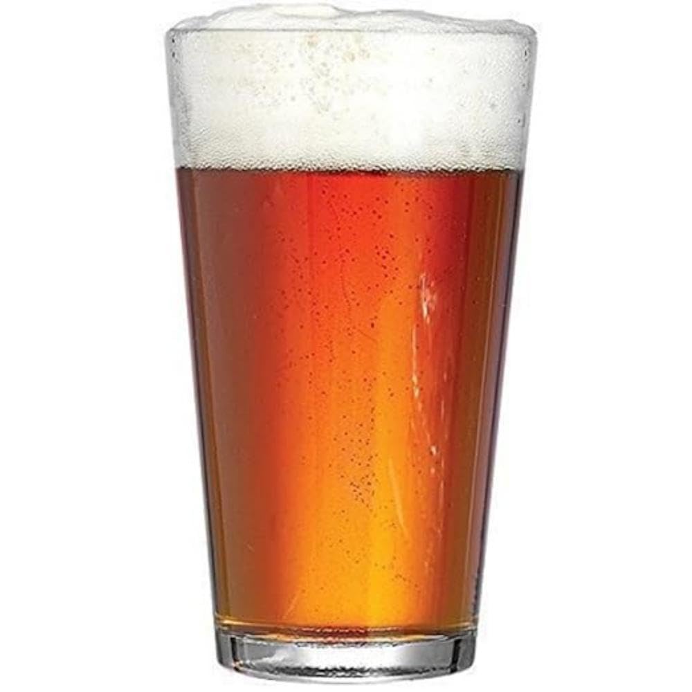 Arcoroc Pint Glasses 20oz / 568ml - Set of 4 | Beer Glasses, Hiball Tumblers, Soft Drink Glasses - Tempered Glassware