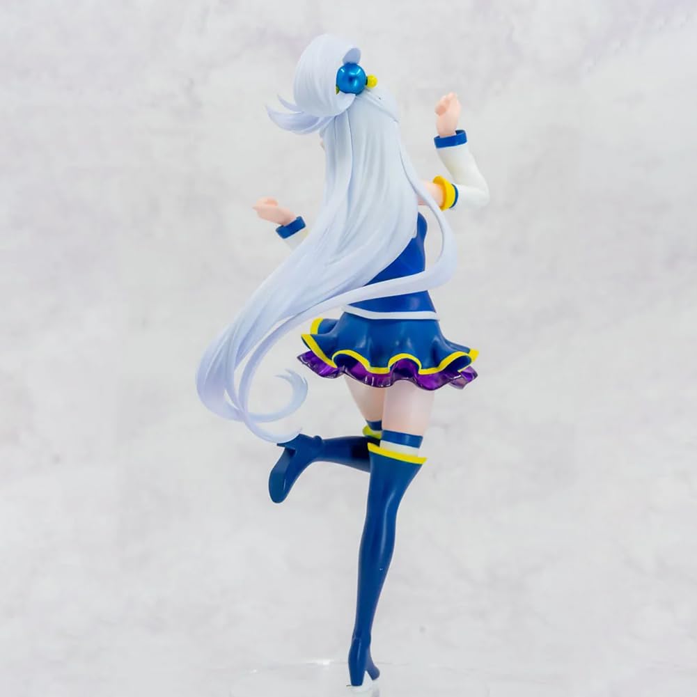 Zhongkaihua Re:0 - Figura de Emilia Aqua Outfit Anime Estatua de 20 cm de