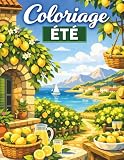 Livre de Coloriage Pour Adulte Anti-Stress Paysage d’Été: Album coloriage Adulte Détente et Art Thérapie | Nature, Estival, Plage, Montagne, Campagne, Vacances, Mer, Paysage Naturel Simple et Facile | Coloring book Antistress, Mindfulness, Méditation, Zen