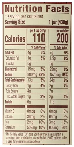 Image of Rao's Made for Home Tuscan Beef Soup, 16 oz, Traditional Italian Heat and Serve Soup, Made with Premium Quality Ingredients (Pack of 4)