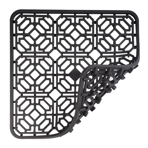MOLEDINO Tapis Evier Cuisine en Silicone 30x30 cm, Tapis D'évier Protection Protege Evier pour Plan de Travail de Cuisine, Résistant à la Chaleur et...