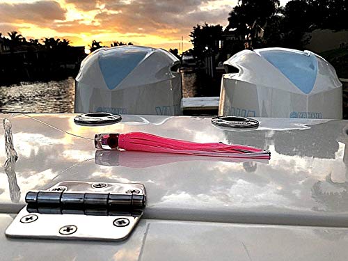 Honu Lures Saltwater Trolling Lure 7 1/2" Jet Flow Big Game Offshore Saltwater Trolling Lure Mahi Sailfish Tuna Marlin #TOP1