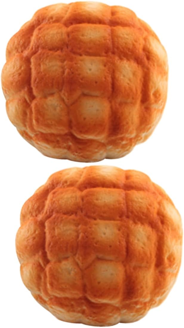 BESPORTBLE 10pcs Artificial Bread Model Fake Bread for Decor Simulation Food Model Prop Pu Material Kitchen Shop Ornament
