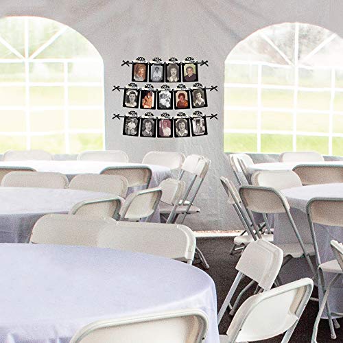 Big Dot of Happiness Adult 90th Birthday - Gold - DIY Birthday Party Decor - Picture Display - Photo Banner by Big Dot of Happiness - Image 3