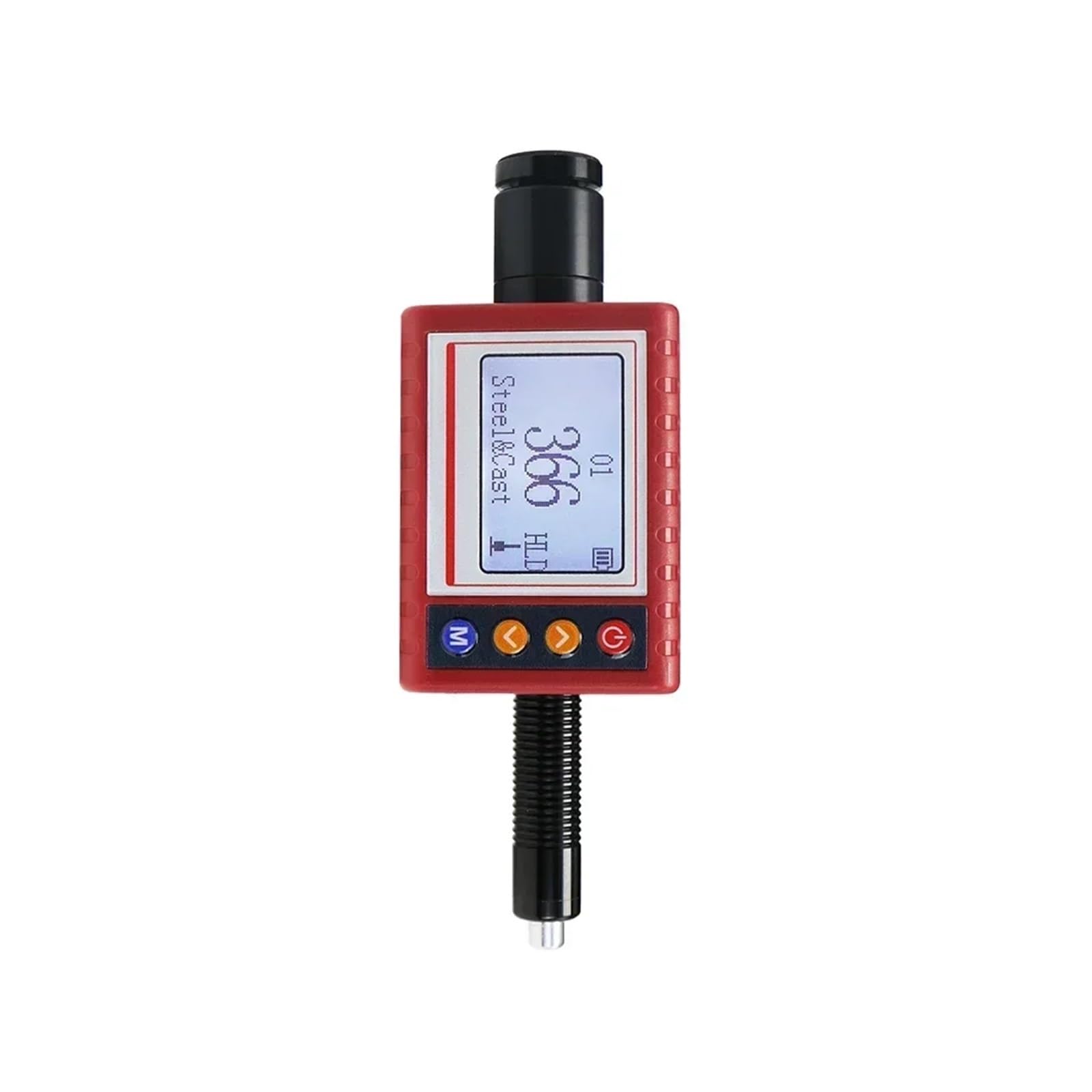 JVDDI Portable Handheld Leeb Hardness Tester Testing Durometer Hardness Tester With Large LCD