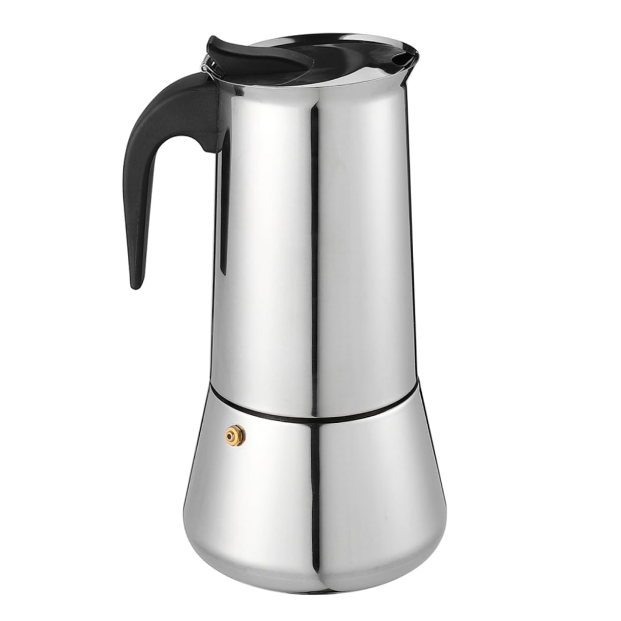Homoyoyo Cafetera Acero Inoxidable para Espresso para Uso Casa o Tienda Cafetera y Portable
