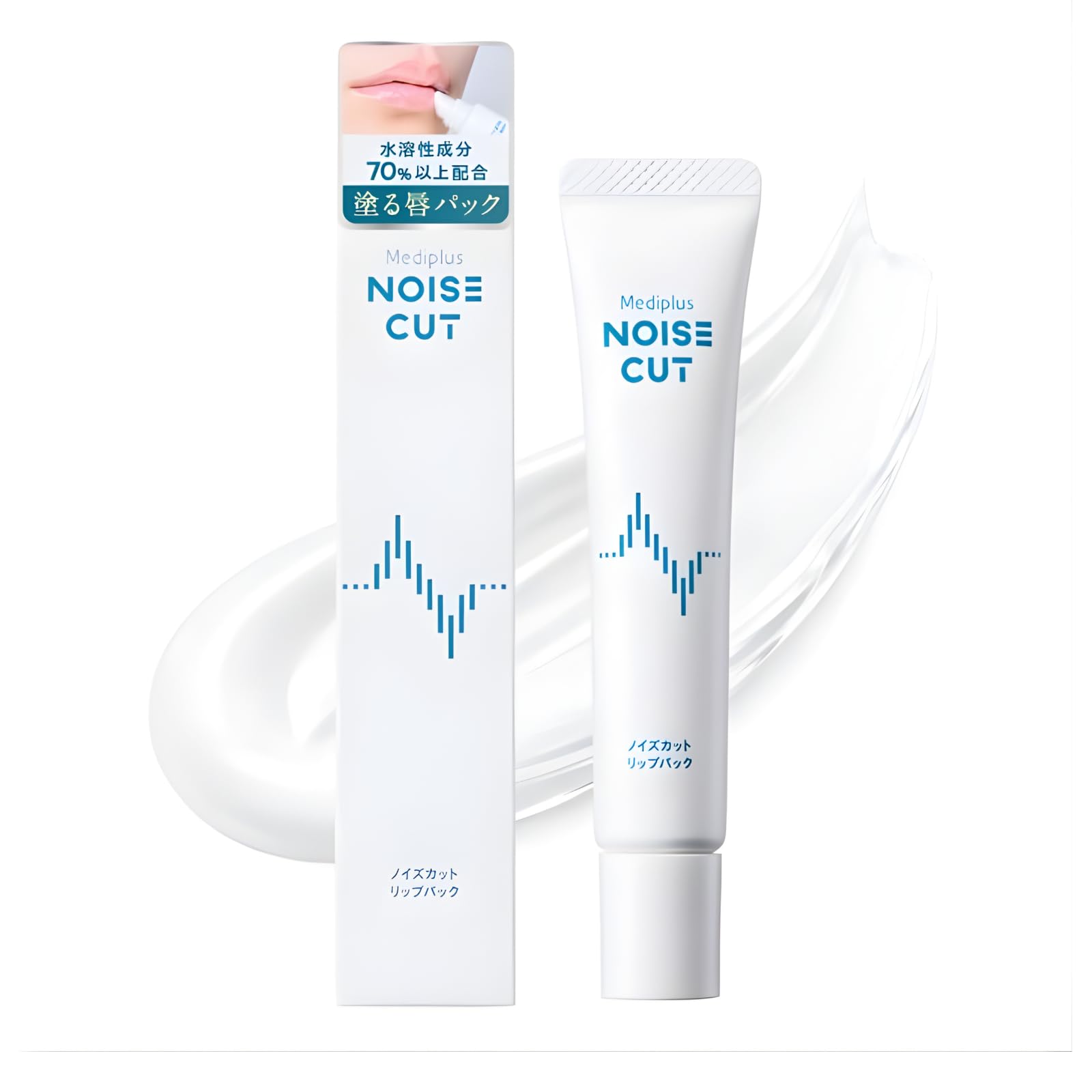 Mediplus Mediplus Noise-Reducing Lip Pack, 0.5 oz (15 g), Lip Balm, Lip Pack, Night Pack, Highly Moisturizing, Additive-Free, Dryness, Rough, Peeling, Vertical, Prevents Sensitive Skin, Women's, Men's