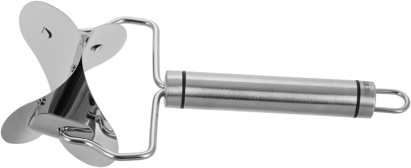Cabilock Ergonomic Handle Dumpling Skin Makers Pancake Dough Press Dumpling Tools Dough Stamp