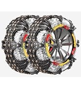 Amazon.co.jp: MALLAMA 【正規品】取り付け簡単 非金属 タイヤチェーン