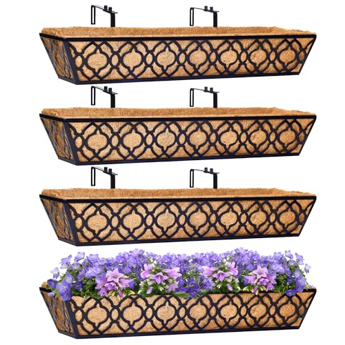 Y&M 30 Inch Railing Planter Box Set