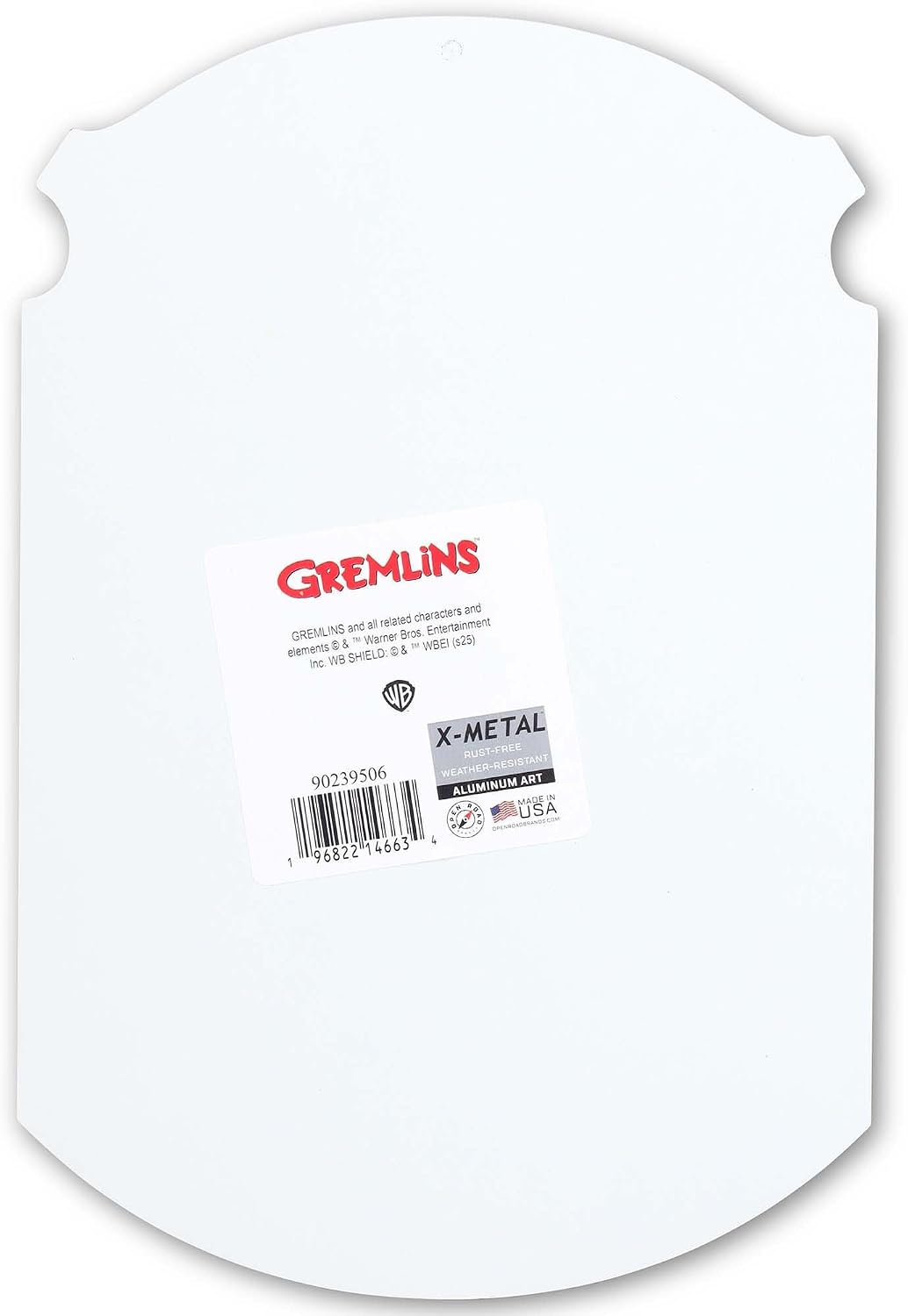 Gremlins There are Three Rules Metal Wall Decor image 3