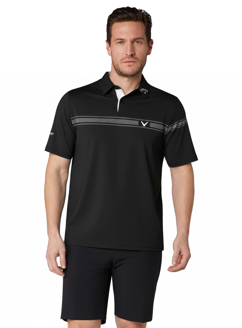 Callaway Odyssey Bloc Golf Polo - Caviar