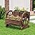 Wooden Flower Cart with Wheels Wooden Wagon Planter Outdoor Garden Planter, Decor Planter for Patio Balcony Decoration Succulent Flower Pot Flower Cart for Indoor Backyard Balcon Décor
