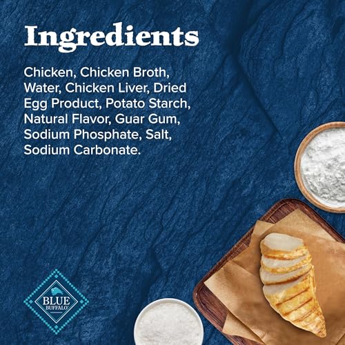 Image of Blue Buffalo Wilderness Trail Toppers Chicken Wet Dog Food, 3 oz, 24 ct