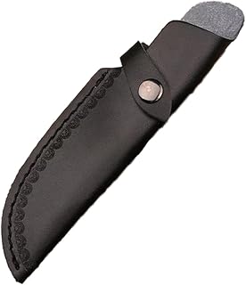 Leather Knives Sheath for Belt - Leather Pocket Knives Sheath | Folding Knives Sheath,Multi Tool Knives Sheath with Snap Closure Folding Knives Sheath Case with Belt Loop for Belt
