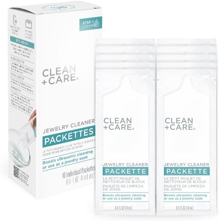 Travel Jewelry Cleaning Essentials, Wipes, Pen & Solution
