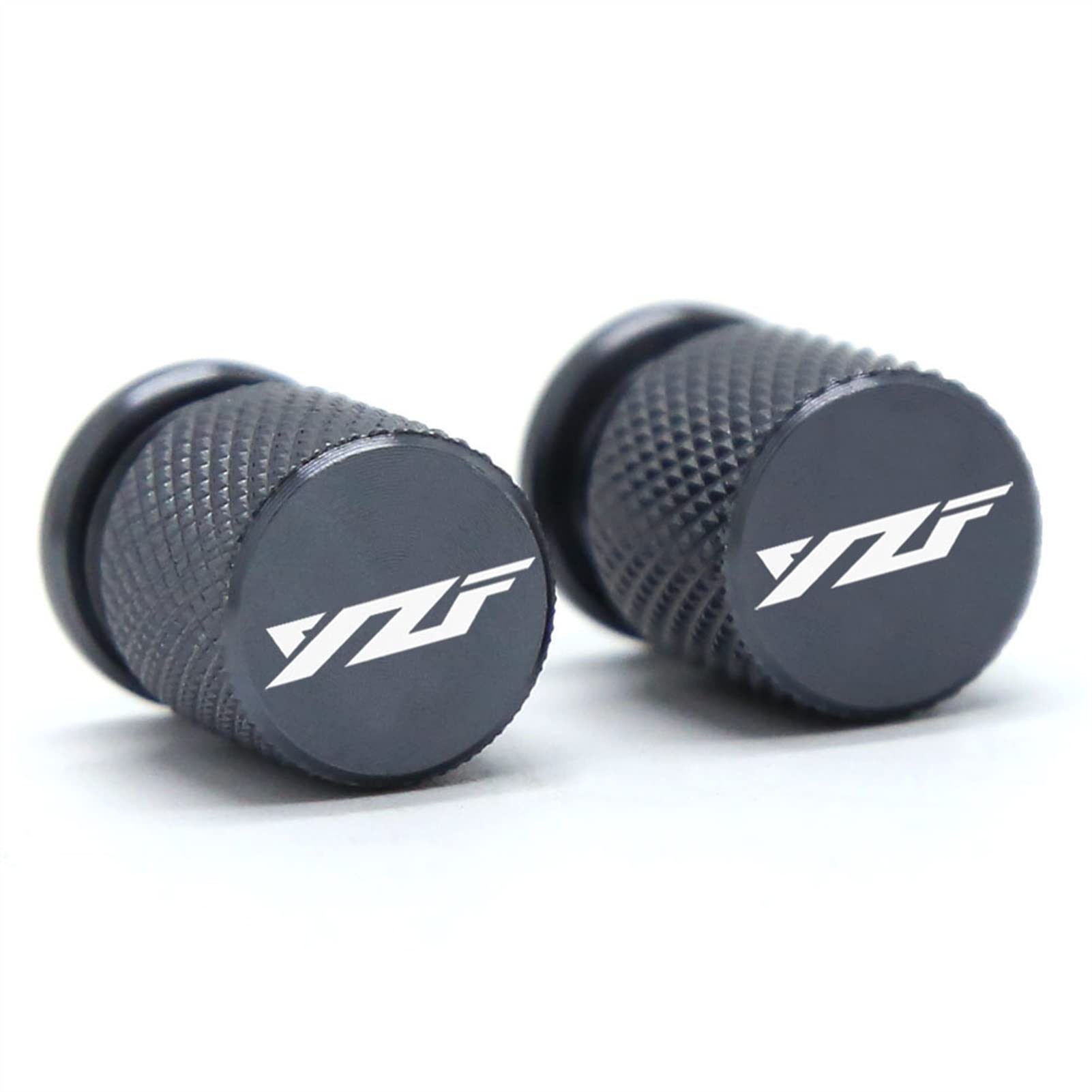 Bouchon De Valve En Aluminium Pour Pneu Moto - Compatible Yamaha YZF R3, R25, R6, R1, R125, R250 2013-2023 - Couleurs Variées (noir, Rouge, Bleu, Etc.)