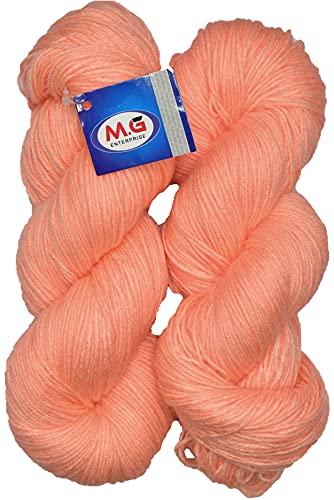 Image of Brilon Baba (500 gm) Wool Hank Hand Knitting Wool /Art Craft Soft Fingering Crochet Hook Yarn, Needle Knitting Yarn Thread dye SM-UD