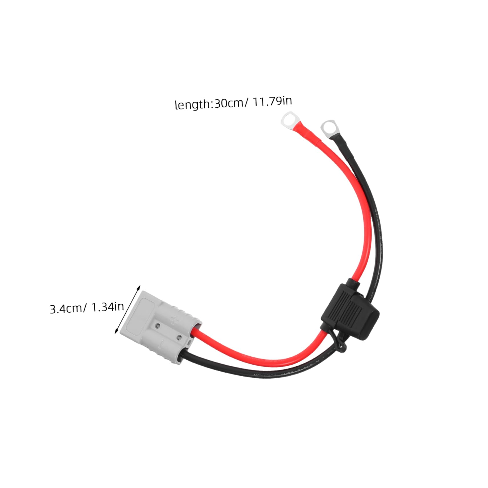 Cabilock Battery Connect Plug Weather Resistant Connector for Forklift Winch Towing Systems High Conductivity Power Connector Quick Disconnect Battery Cable Connector Fit