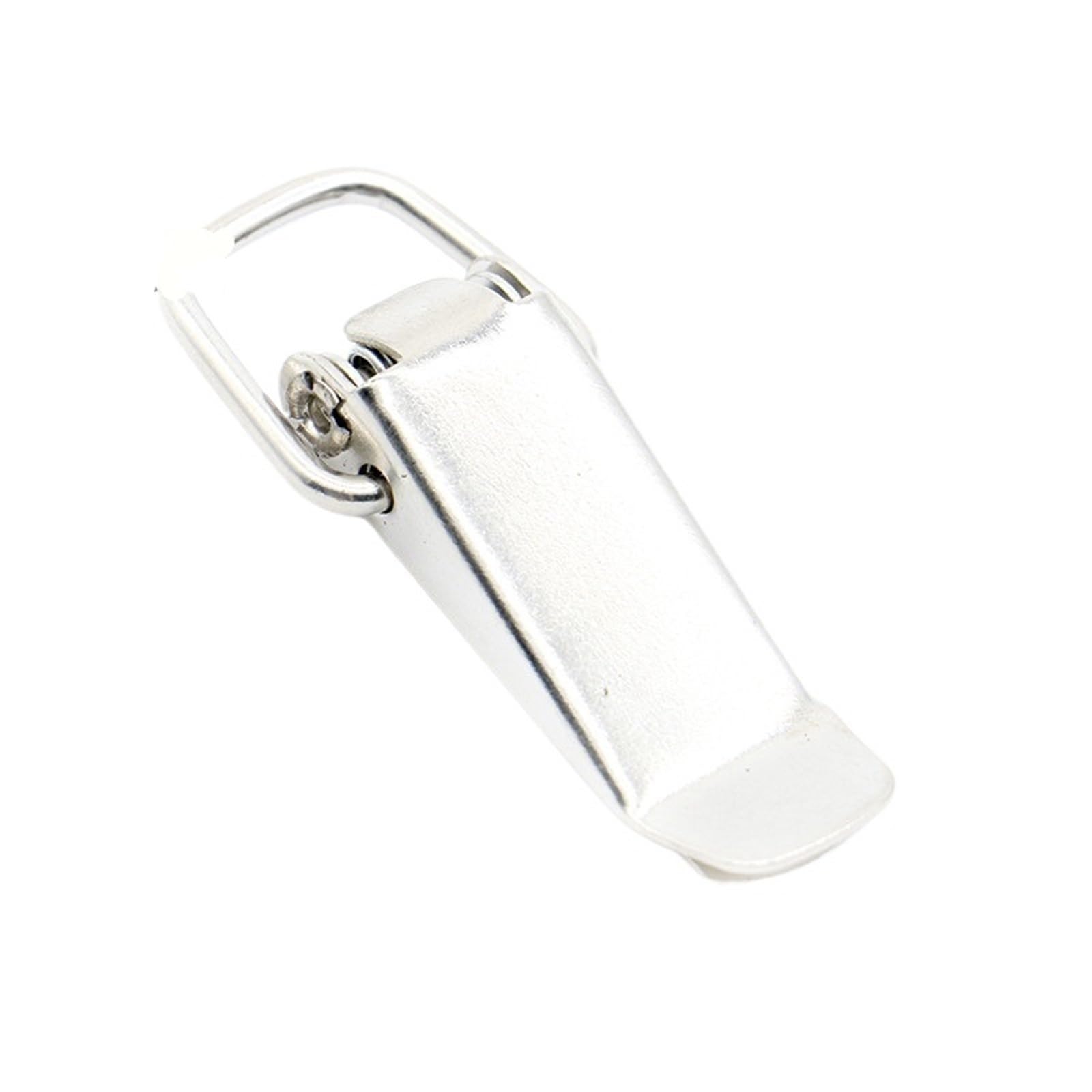 J105 Hardware Schrank Boxen Gefederte Verriegelung Toggle Haspe 27 * 63 Eisen Haspe for Tür Fenster Schrank 1Pcs