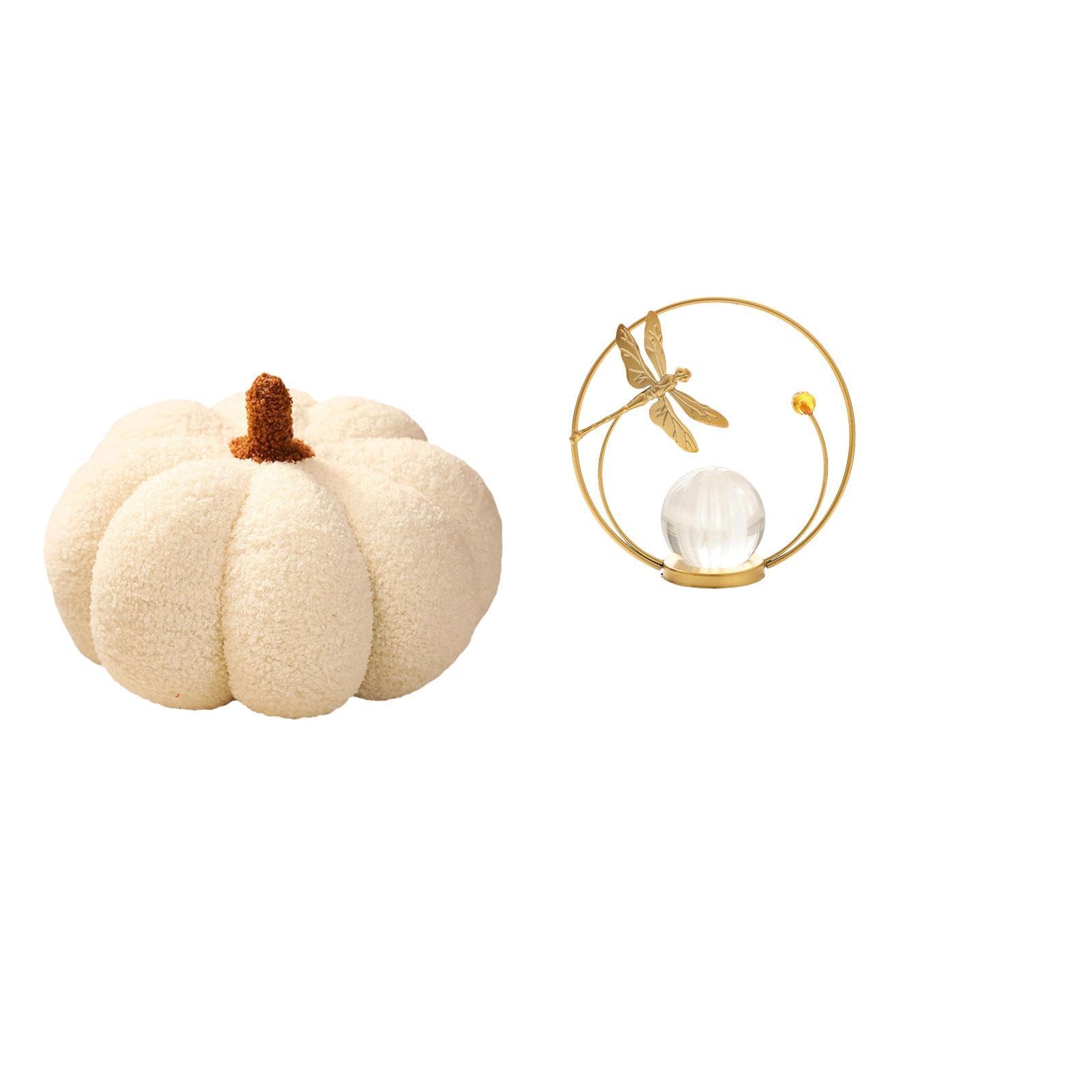 Halloween Pumpkin Plush Crystal Ball Sculpture Pillow Decorative Sofa Cushion Ornament for Bed Bedroom Living Room Office Hallway |Home & Garden | Home Decor | Pillows-image-27
