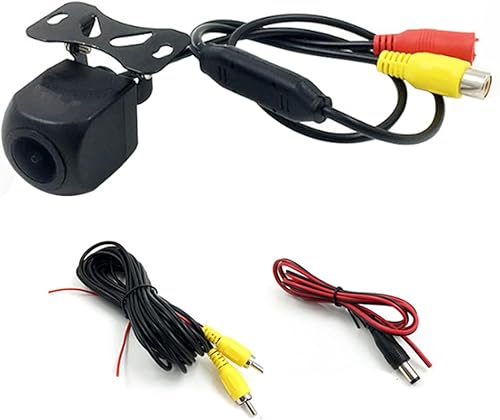 Cámara de marcha atrás del coche Cámara de visión trasera Mini Cuerpo Impermeable 12V HD Cámara para iOS Teléfono y Android