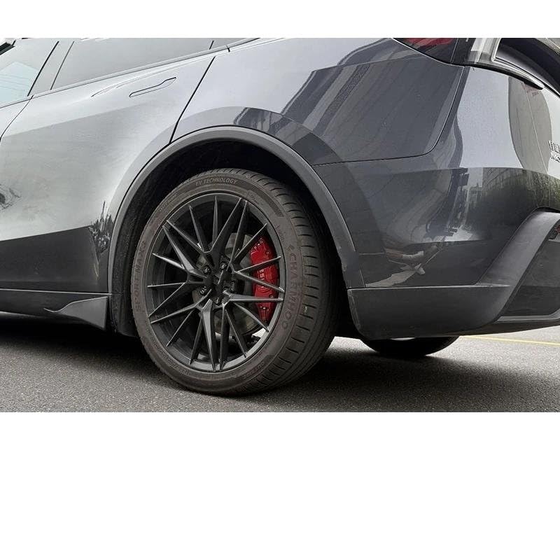 Faldones laterales para Tesla Model Y con difusor ABS de alta resistencia 3