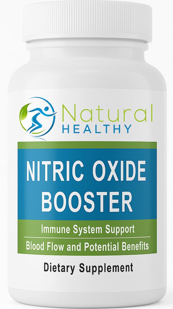 Nitric Oxide Booster (60 Capsules) - Suitable for Vegans