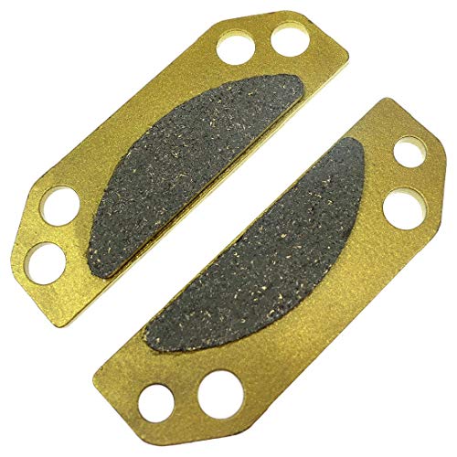 Parking Brake Pad Set, Fits for Polaris Ranger 500 700 800 900 Crew EV XP, 2005-2015 | OE Replacement 2203147, Parking Brake Pad Shoe Set Semi-Metallic