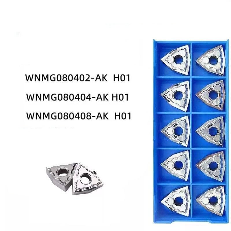 El torneado PCD del carburo WNMG0804 inserta el grado del rompevirutas H01 de la HA CAIHUA(WNMG080402-HA H01)