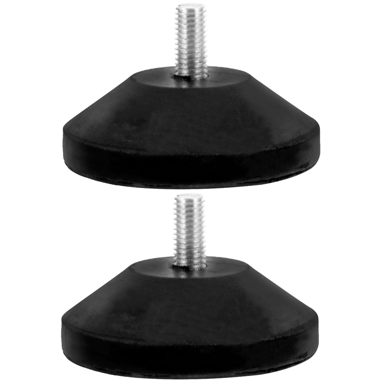 Niveladores de patas de mesa M10 ajustables con amortiguador de goma