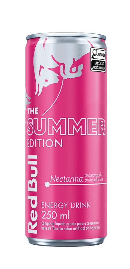 Red Bull Energético, Summer Edition, Nectarina, 250ml