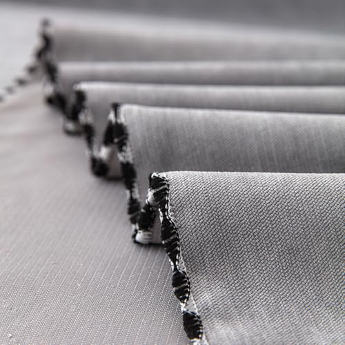 Housse canapé d'angle gris 180x230 universelle et modulable