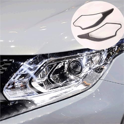 Accessoires noirs de cadre phare pour Mitsubishi Triton L200 de raid - 3