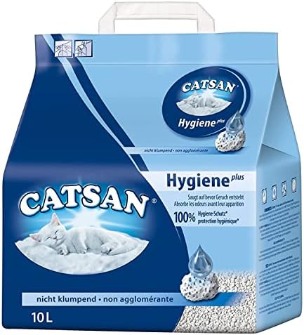 Catsan Absorbent Cat Hygiene Plus 10L - 4 Bag 10L