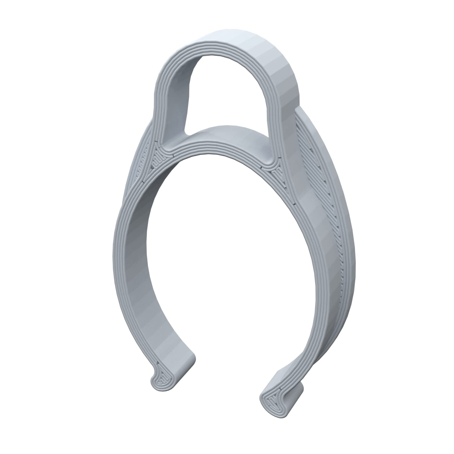 Clip de bâche de piscine rail ovale 61x45mm fini la bâche envolée